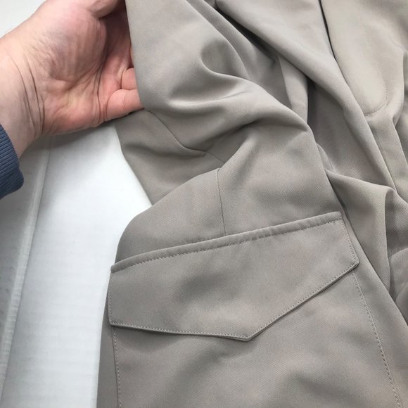 Prologue Women's Size 14 Ankle Length Natural Waist Cargo Pants Beige New - Picture 15 of 16